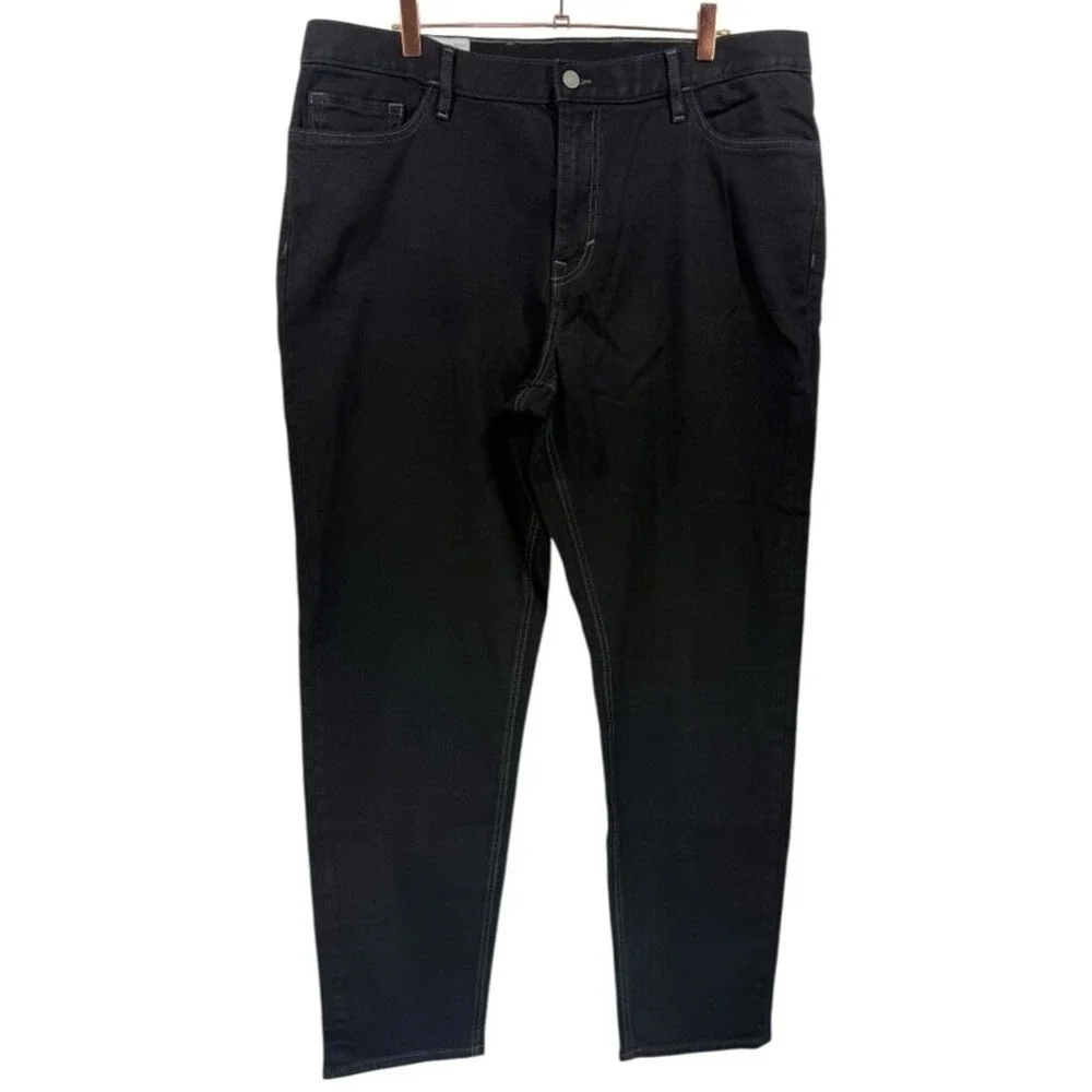 Banana‎ Republic Men's Athletic Tapered Fit Jeans Black Size 38 X 34